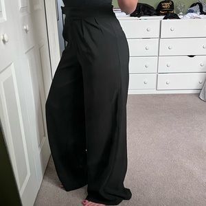 Wide leg trouser